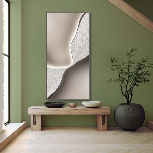 Картина у рамі &laquo;Сірі тони&raquo; OP063 фото